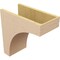 Ekena Millwork 9"W x 18"D x 18"H Classic Stockport Rough Cedar Woodgrain TimberThane Corbel, Primed Tan CORUR09X18X18STORCPR - alternate 6